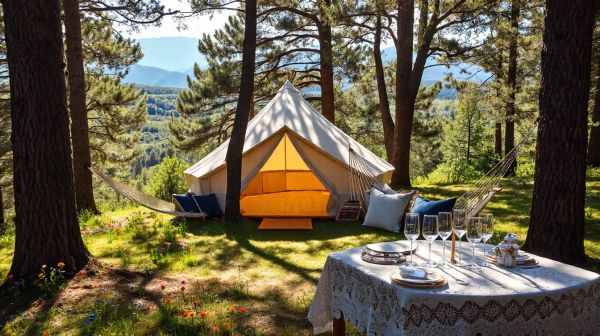 Découvrez les meilleures options de camping de luxe